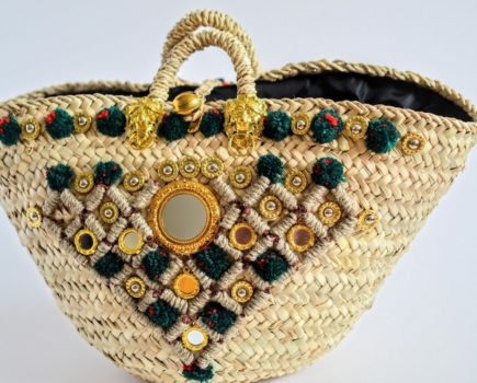 Sicily Bag beach bag straw bag coffa bag