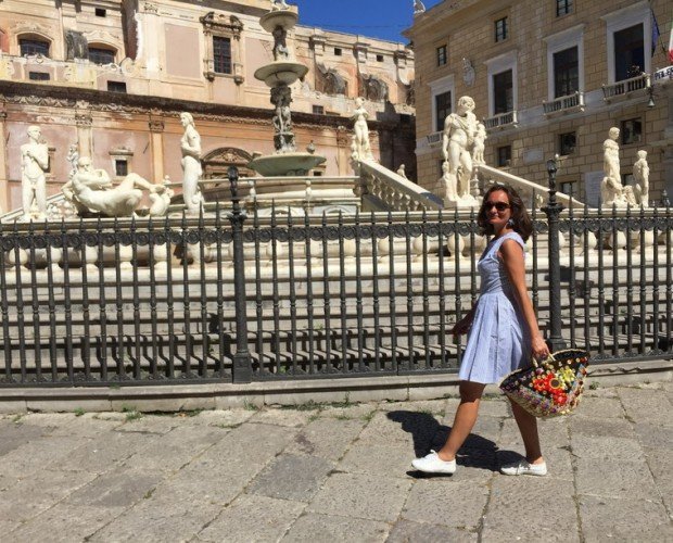 Sicily Bag beach bag straw bag coffa bag