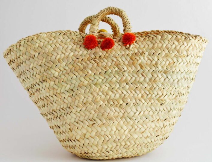 Sicily Bag beach bag straw bag coffa bag
