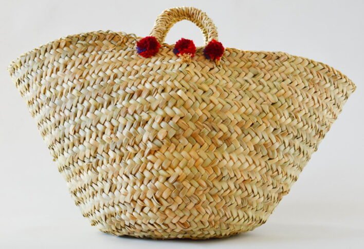 Sicily Bag beach bag straw bag coffa bag