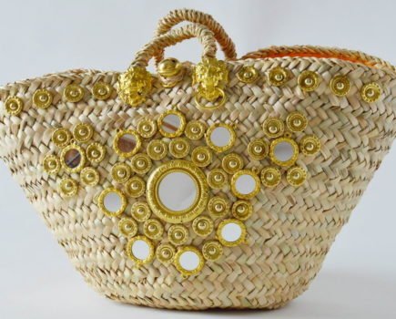 Sicily Bag beach bag straw bag coffa bag