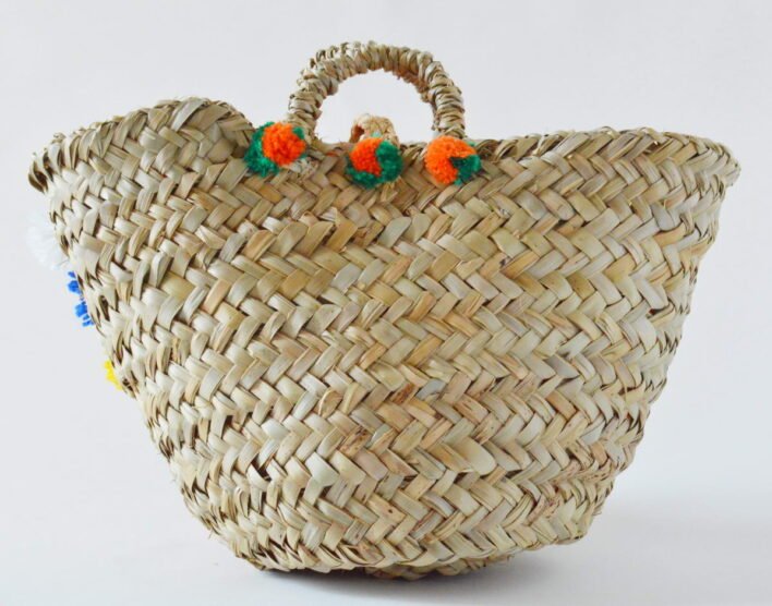 Sicily Bag beach bag straw bag coffa bag