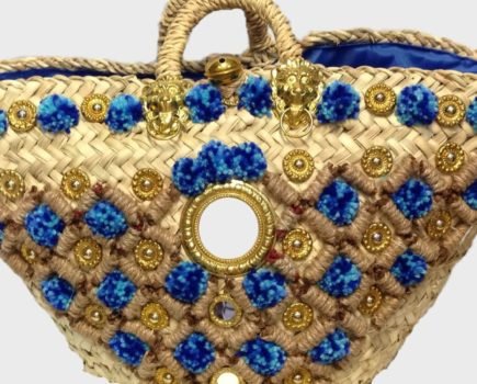Sicily Bag beach bag straw bag coffa bag
