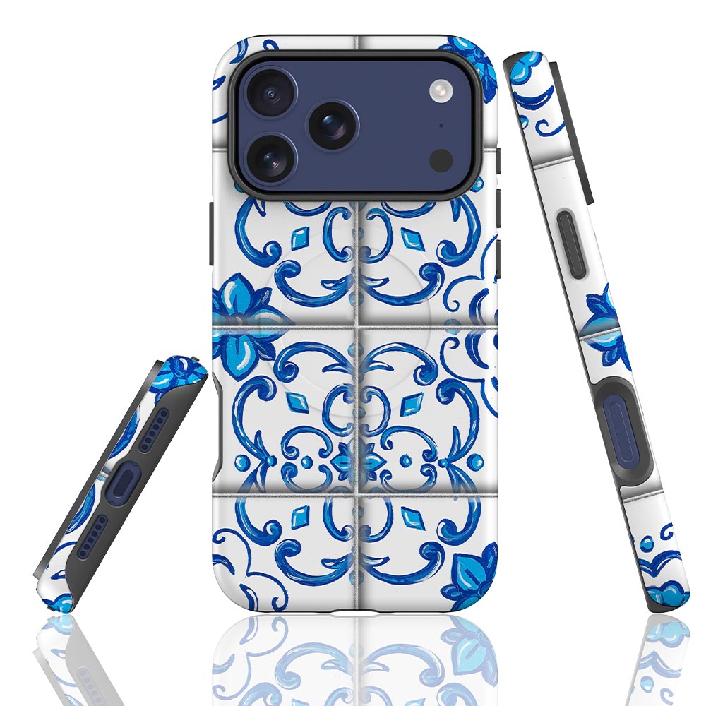Caltagirone Blu Phone Case